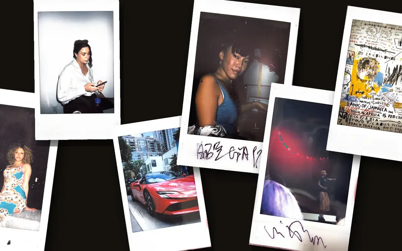 Capture Film website — editorial Polaroid photography portfolio.